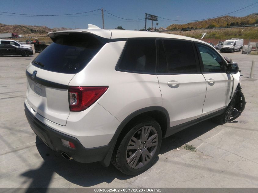 2019 HONDA PASSPORT EX-L - 5FNYF7H50KB006167