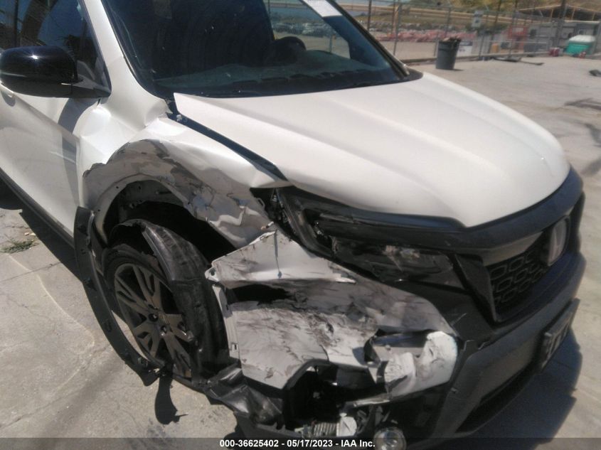2019 HONDA PASSPORT EX-L - 5FNYF7H50KB006167