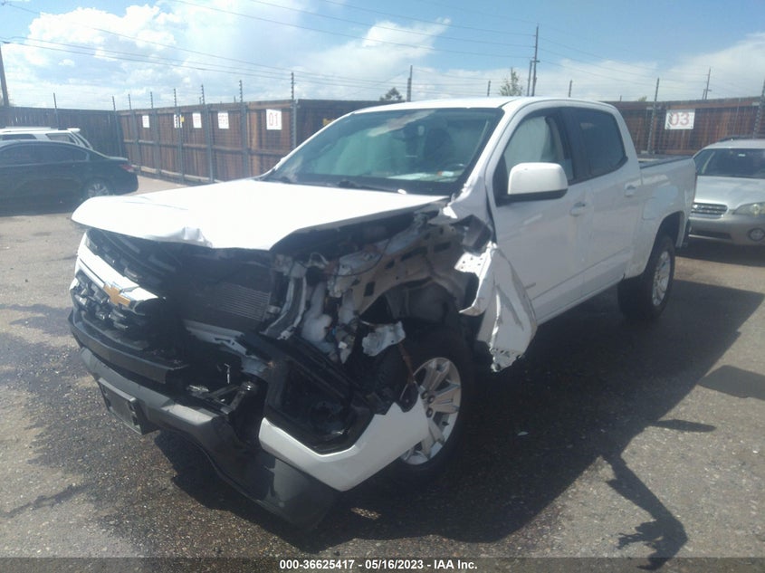 VIN 1GCGSCEN4M1264742 2021 CHEVROLET COLORADO 2WD LT