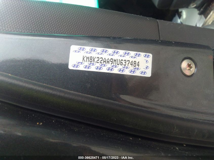 2021 HYUNDAI KONA SEL - KM8K22AA9MU637484
