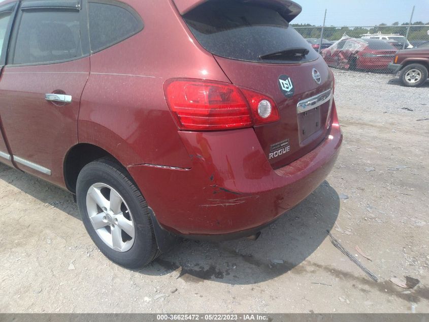 2013 NISSAN ROGUE S - JN8AS5MV0DW665795