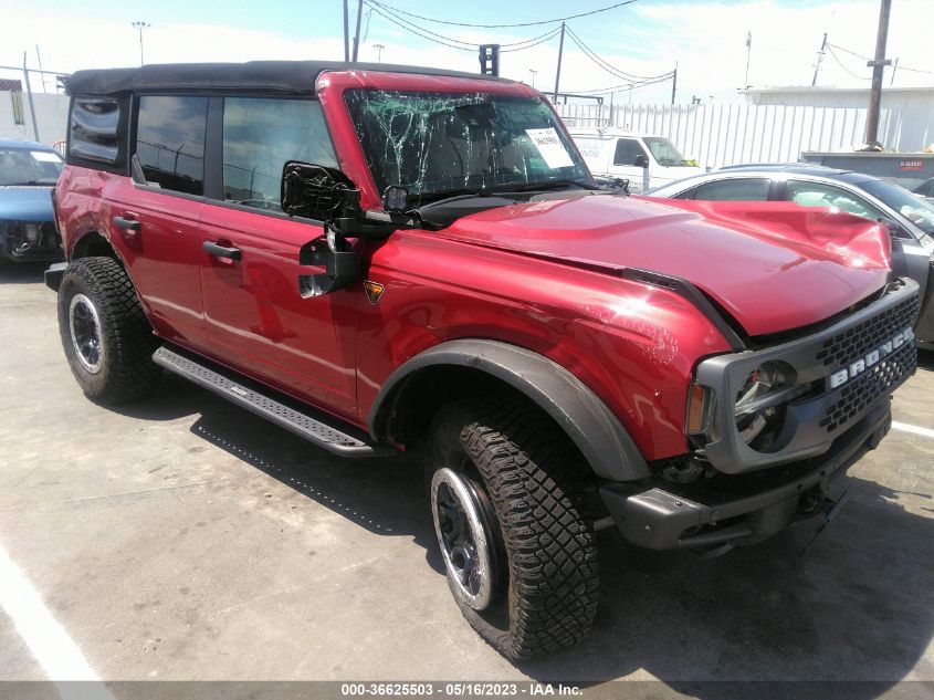 2021 FORD BRONCO BASE/BIG BEND - 1FMEE5DP2MLA86441