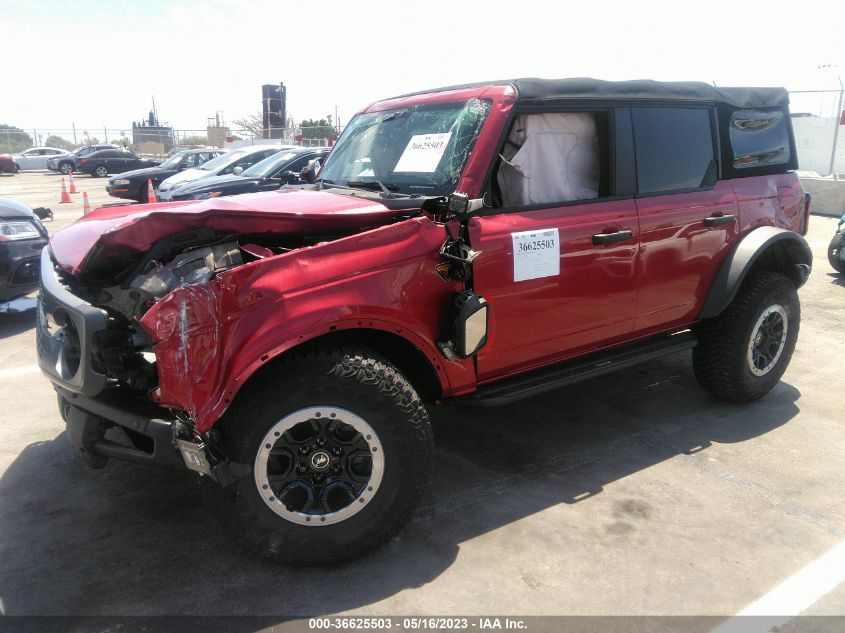 2021 FORD BRONCO BASE/BIG BEND - 1FMEE5DP2MLA86441