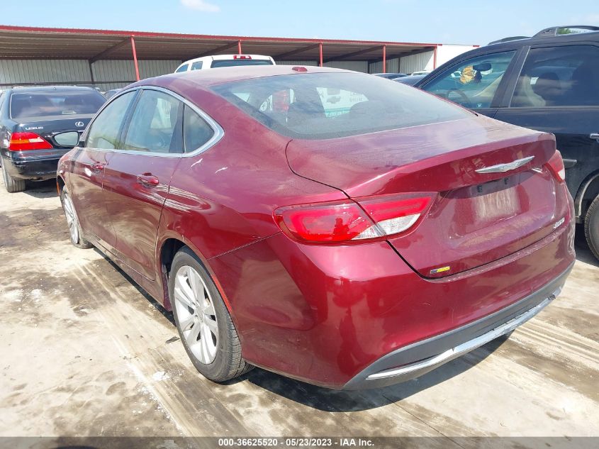 2015 CHRYSLER 200 LIMITED - 1C3CCCAB9FN611814