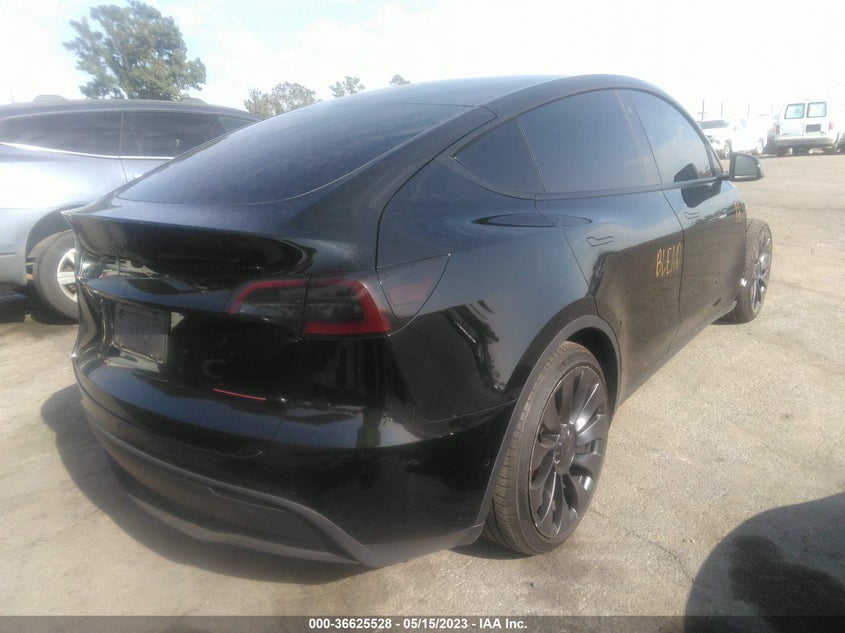 VIN 7SAYGDEF3NF561467 2022 TESLA MODEL Y PERFORMANCE