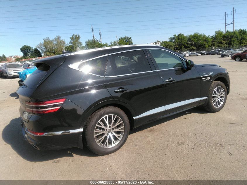 2022 GENESIS GV80 KMUHBDSB3NU077381