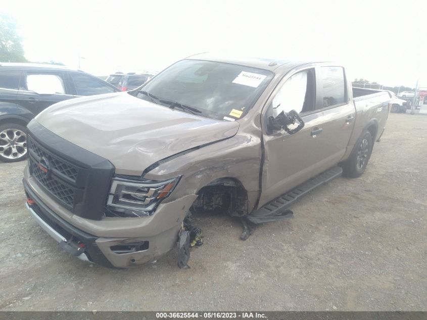 2021 NISSAN TITAN PRO-4X - 1N6AA1ED6MN504481