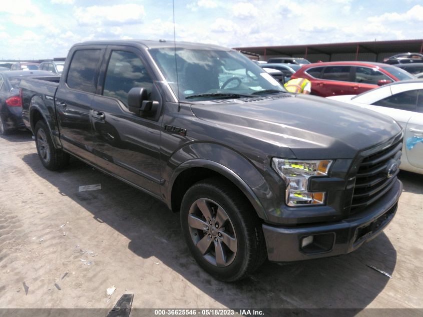 2017 FORD F-150 XL/XLT/LARIAT - 1FTEW1CG2HKC60676