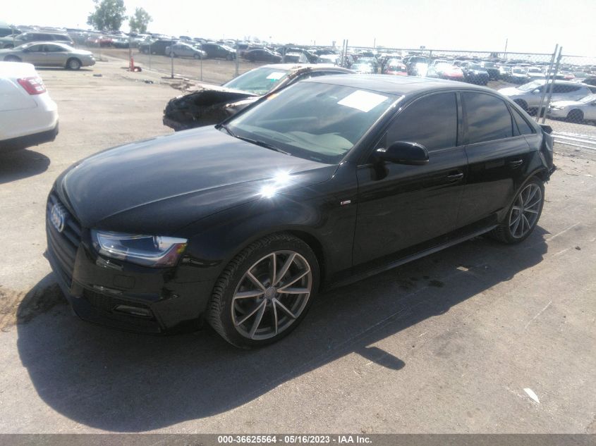 2016 AUDI A4 PREMIUM - WAUAFAFL9GN012717