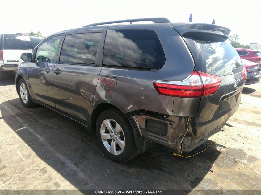 2017 TOYOTA SIENNA LE - 5TDKZ3DC8HS884184