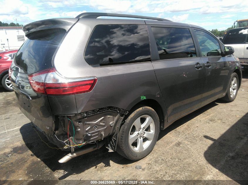 2017 TOYOTA SIENNA LE - 5TDKZ3DC8HS884184