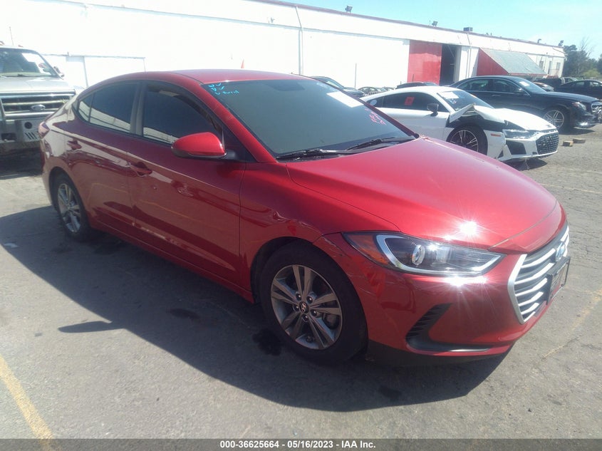 VIN 5NPD84LF8JH390206 2018 HYUNDAI ELANTRA SEL