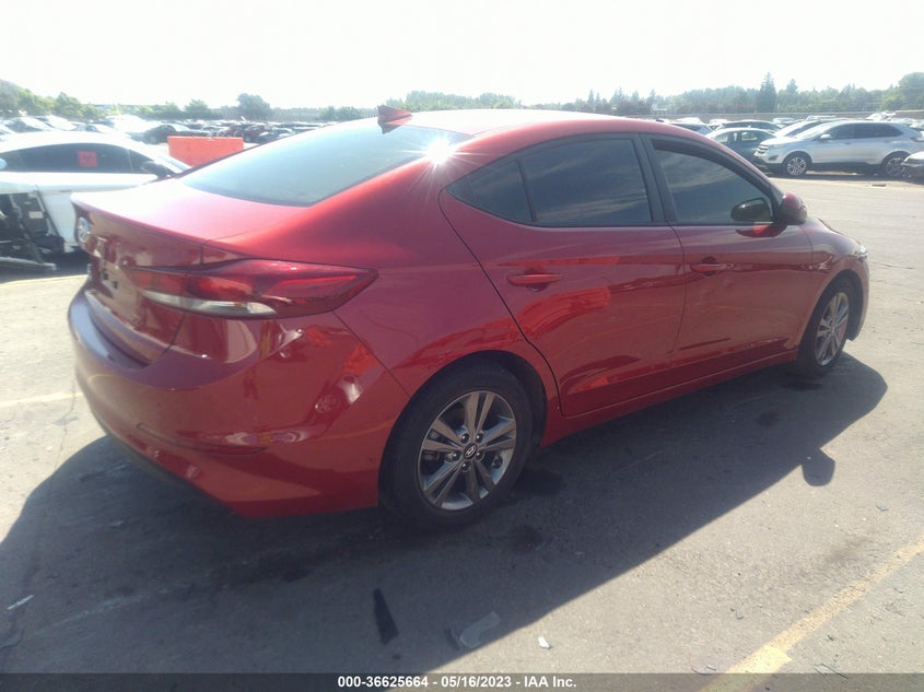 VIN 5NPD84LF8JH390206 2018 HYUNDAI ELANTRA SEL