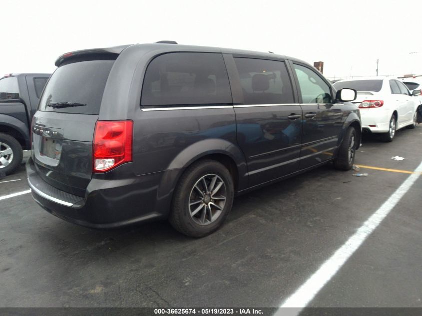 2017 DODGE GRAND CARAVAN SXT - 2C4RDGCG6HR603923