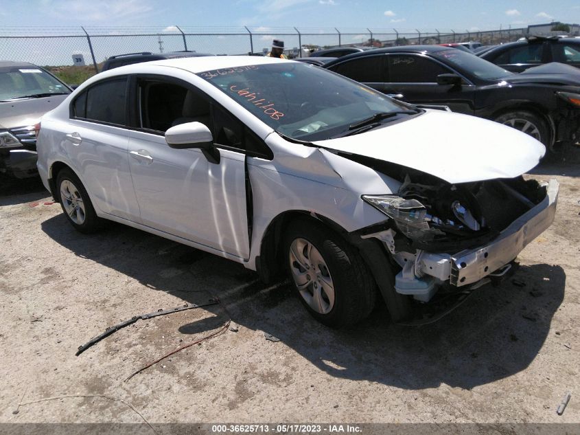 2015 HONDA CIVIC SEDAN LX - 19XFB2F54FE101545