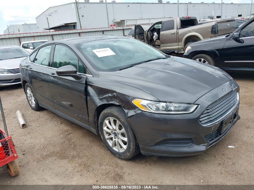 2016 FORD FUSION S - 3FA6P0G74GR154946