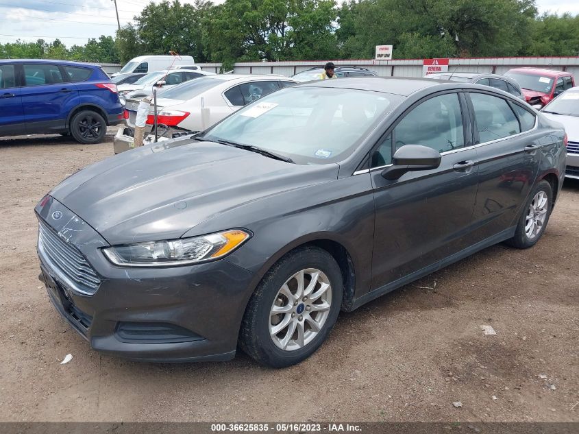 2016 FORD FUSION S - 3FA6P0G74GR154946