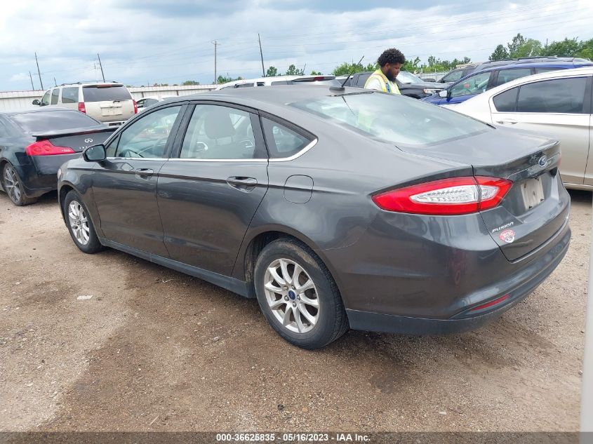 2016 FORD FUSION S - 3FA6P0G74GR154946