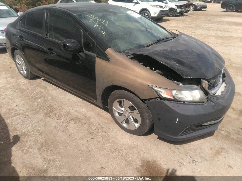 2013 HONDA CIVIC SDN LX - 19XFB2F51DE248001