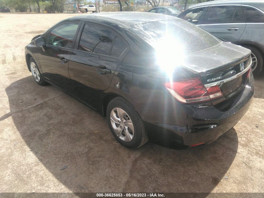 2013 HONDA CIVIC SDN LX - 19XFB2F51DE248001