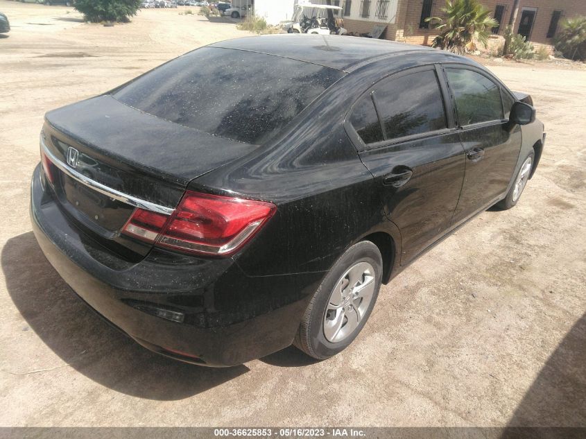 2013 HONDA CIVIC SDN LX - 19XFB2F51DE248001