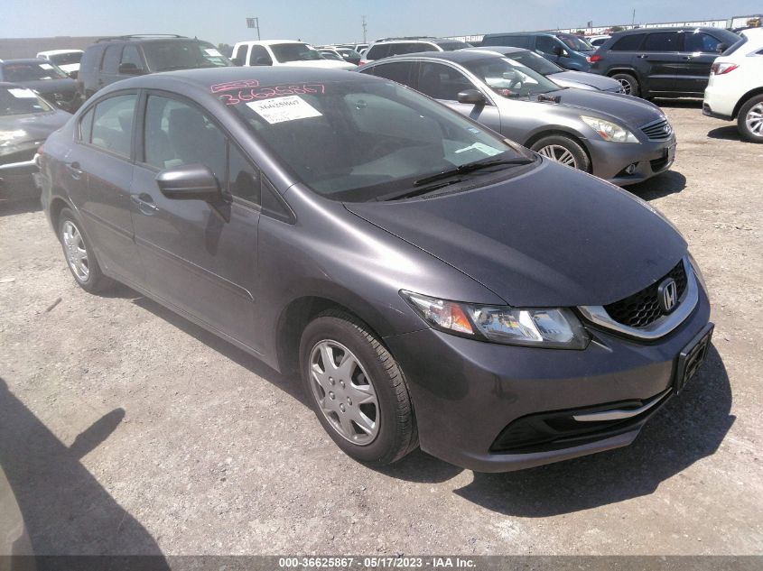 2014 HONDA CIVIC SEDAN LX - 19XFB2F59EE033709