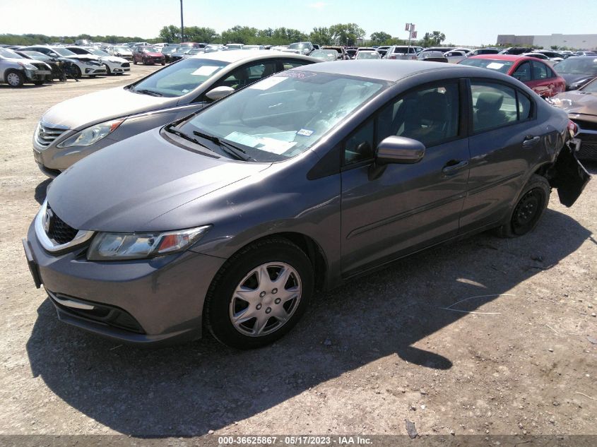 2014 HONDA CIVIC SEDAN LX - 19XFB2F59EE033709