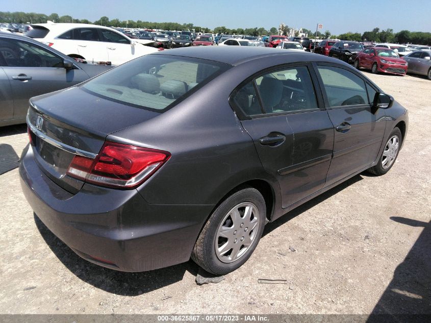 2014 HONDA CIVIC SEDAN LX - 19XFB2F59EE033709