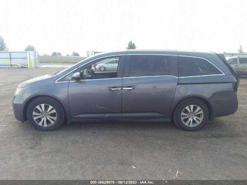 2016 HONDA ODYSSEY SE - 5FNRL5H3XGB014574