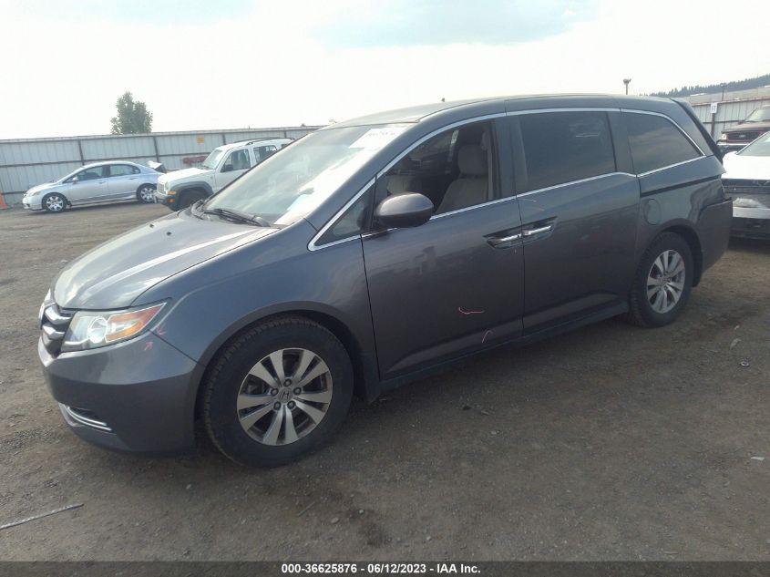 2016 HONDA ODYSSEY SE - 5FNRL5H3XGB014574