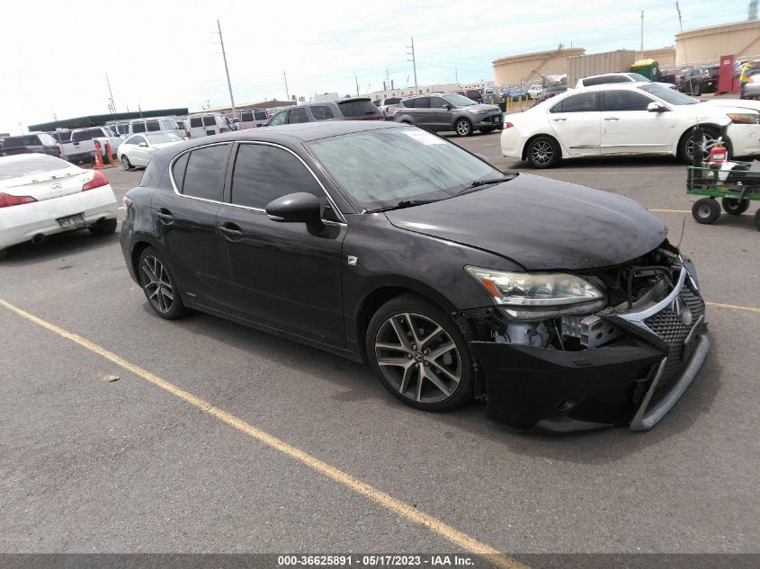 2014 LEXUS CT 200H HYBRID - JTHKD5BH8E2176916