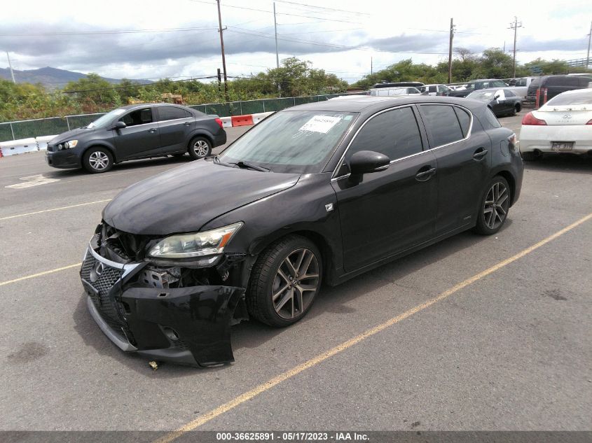 2014 LEXUS CT 200H HYBRID - JTHKD5BH8E2176916