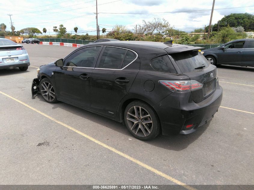 2014 LEXUS CT 200H HYBRID - JTHKD5BH8E2176916