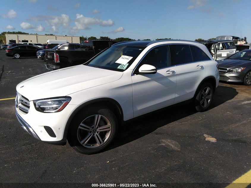 VIN W1N0G8DBXMF970097 2021 MERCEDES-BENZ GLC GLC 300