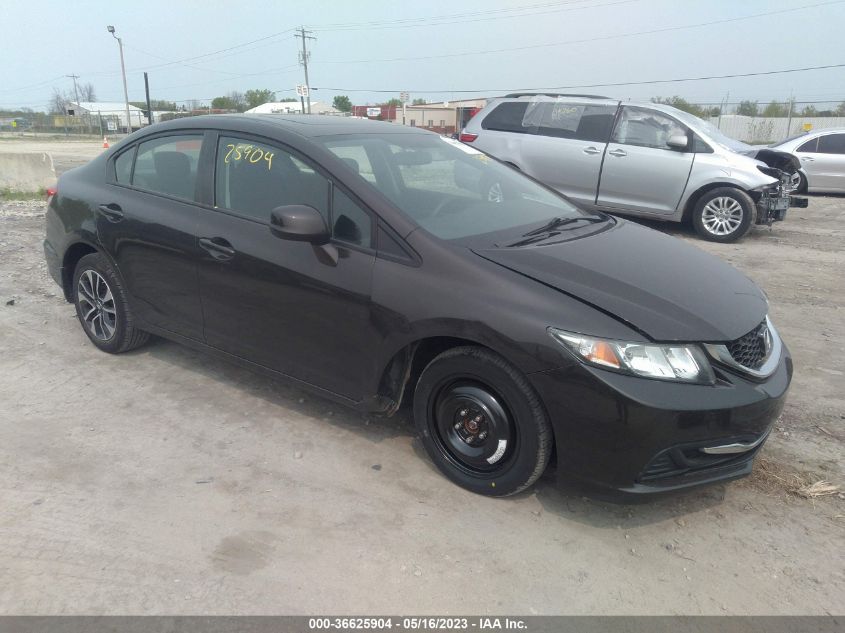 2013 HONDA CIVIC SDN EX - 19XFB2F85DE232863