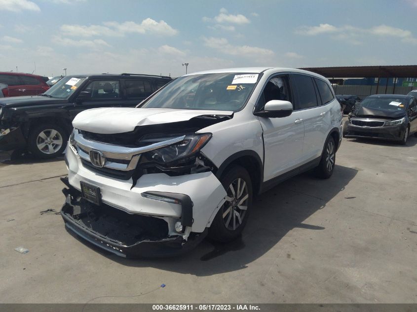 2021 HONDA PILOT EX - 5FNYF5H38MB032005