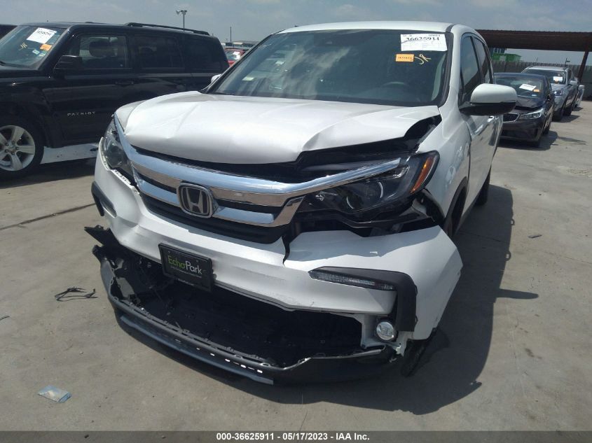 2021 HONDA PILOT EX - 5FNYF5H38MB032005