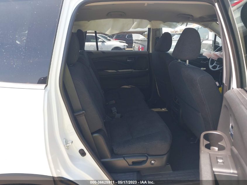 2021 HONDA PILOT EX - 5FNYF5H38MB032005