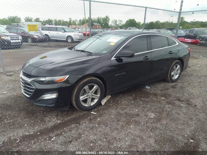VIN 1G1ZB5ST5KF224346 2019 CHEVROLET MALIBU LS