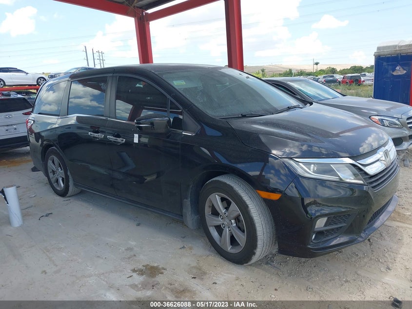 VIN 5FNRL6H72KB004588 2019 HONDA ODYSSEY EX-L