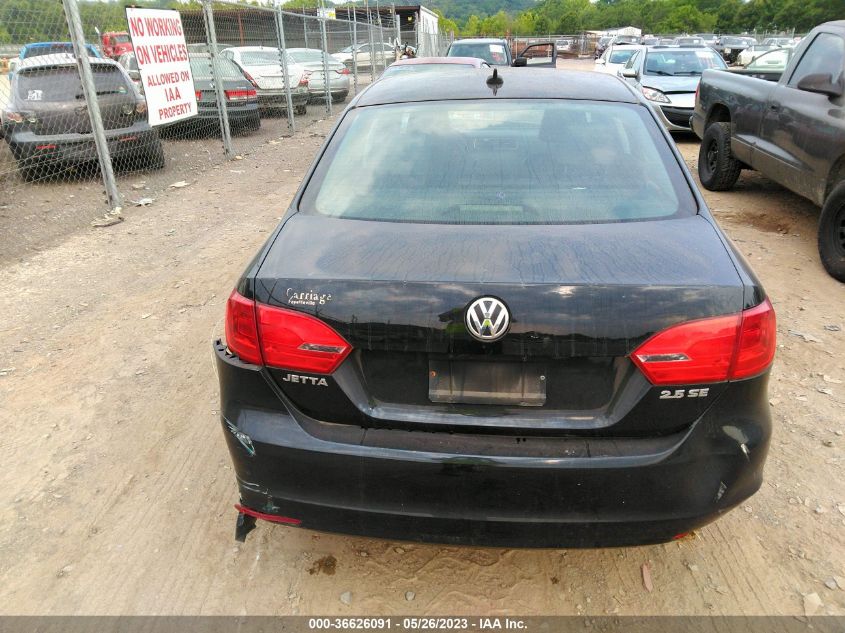 2013 VOLKSWAGEN JETTA SEDAN SE W/CONVENIENCE/SUNROOF - 3VWDX7AJ9DM455796