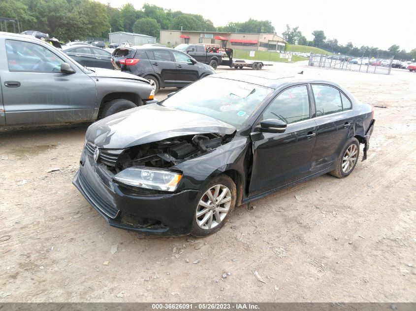 2013 VOLKSWAGEN JETTA SEDAN SE W/CONVENIENCE/SUNROOF - 3VWDX7AJ9DM455796