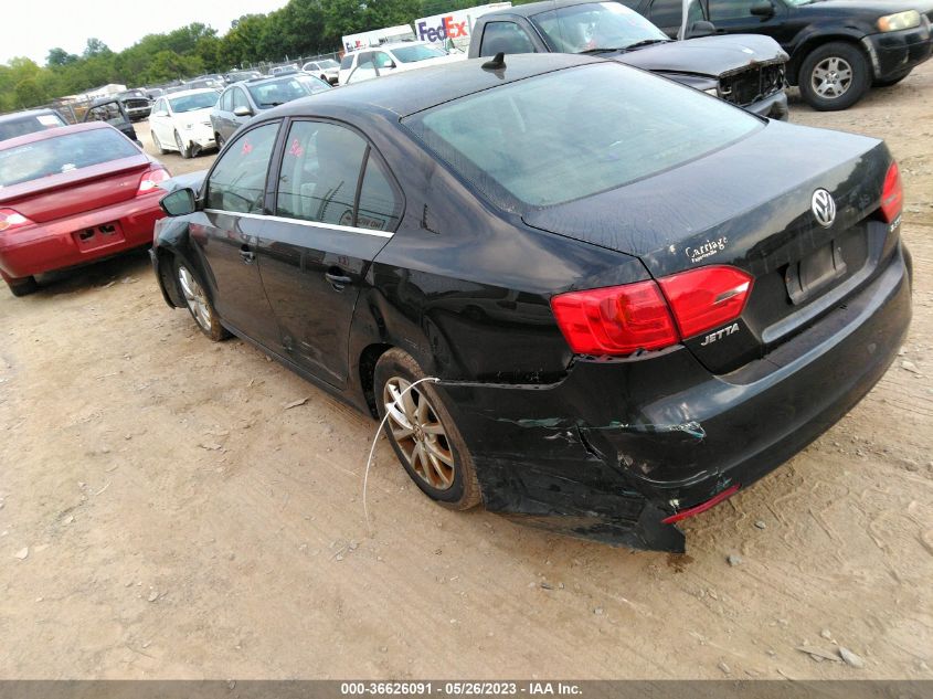 2013 VOLKSWAGEN JETTA SEDAN SE W/CONVENIENCE/SUNROOF - 3VWDX7AJ9DM455796