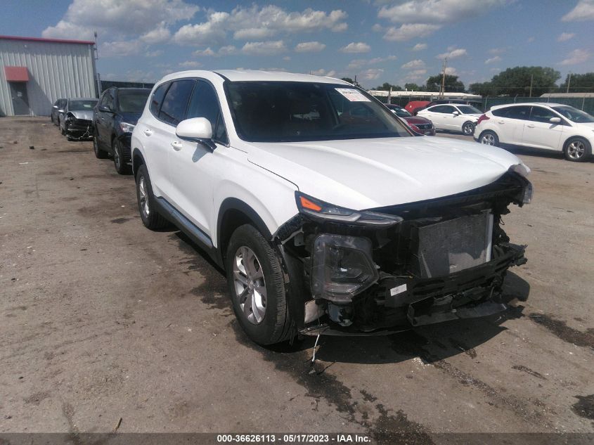 Lot #2539233226 2020 HYUNDAI SANTA FE SEL salvage car