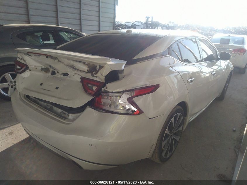 2017 NISSAN MAXIMA SR - 1N4AA6AP1HC395600