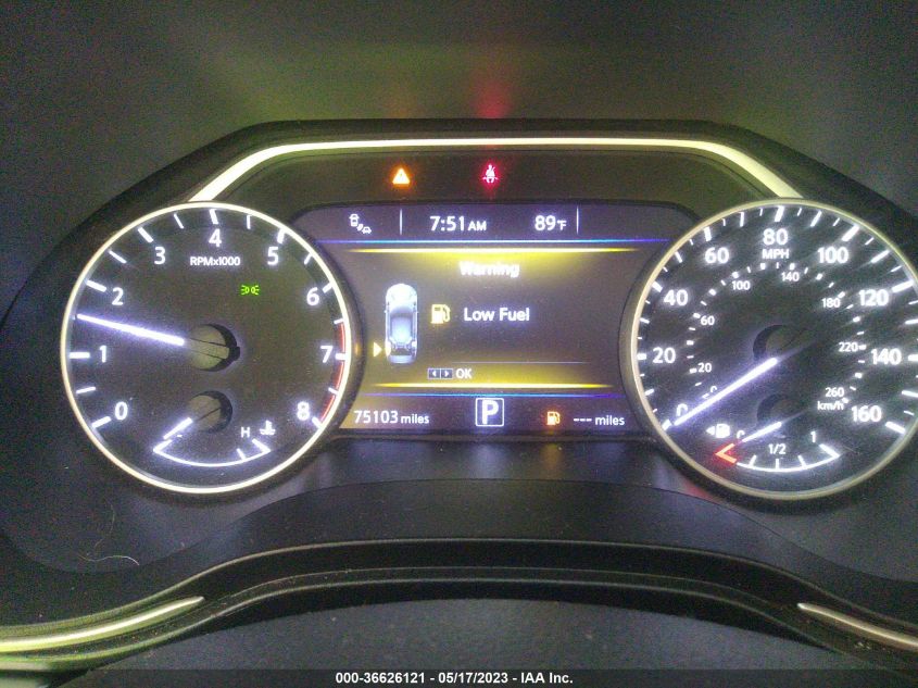 2017 NISSAN MAXIMA SR - 1N4AA6AP1HC395600