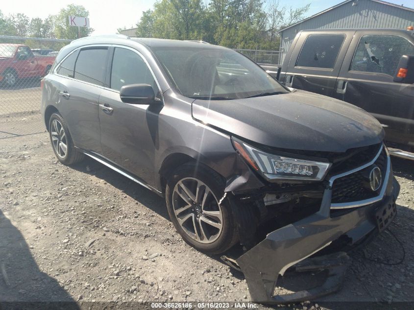 2018 ACURA MDX W/ADVANCE PKG - 5J8YD4H86JL007500