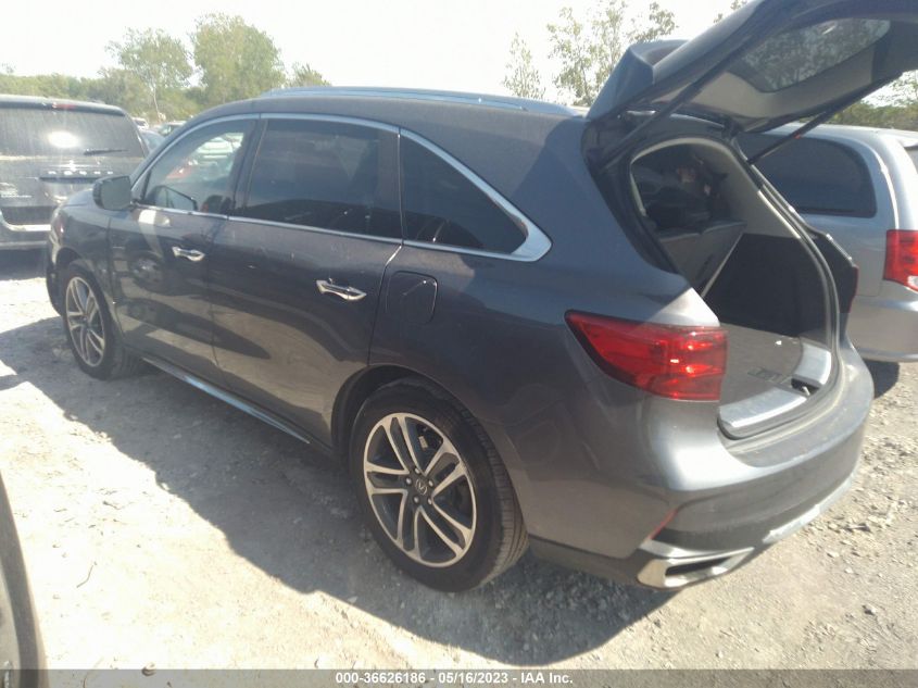 2018 ACURA MDX W/ADVANCE PKG - 5J8YD4H86JL007500