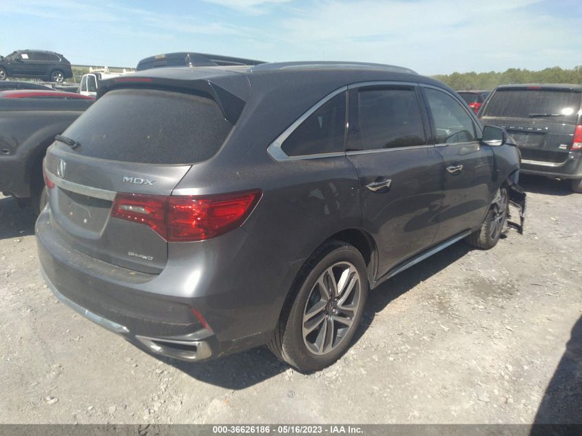 2018 ACURA MDX W/ADVANCE PKG - 5J8YD4H86JL007500