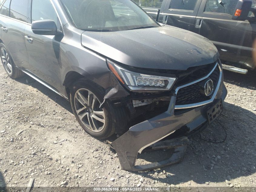 2018 ACURA MDX W/ADVANCE PKG - 5J8YD4H86JL007500